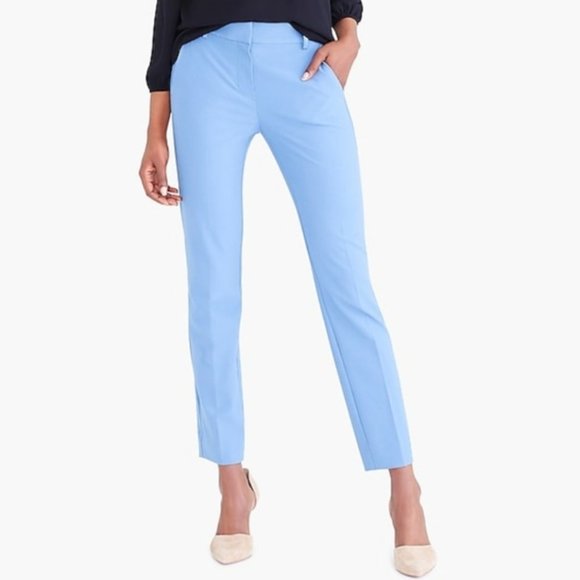 J. Crew Ruby Red Burgundy Work Dressy Pants - Picture 2 of 4